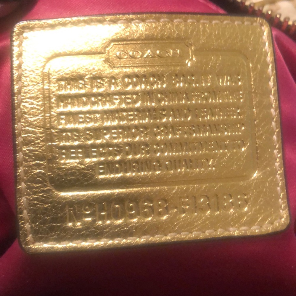 Women preowned Coach Purse